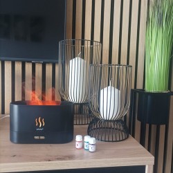 Diffuseur d'arômes - humidificateur 180ml Ruhhy 22542