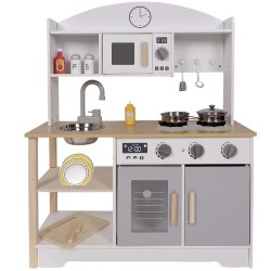 Cuisine pour enfant en bois + accessoires
