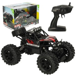 Voiture télécommandée RC REVOLT TG1021 Rock Crawler 4x4 Off-Road Grandes roues Amortissement 2.4GHz Escalade
