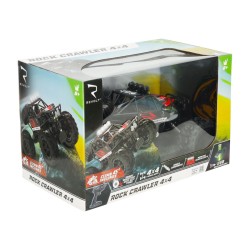 Voiture télécommandée RC REVOLT TG1021 Rock Crawler 4x4 Off-Road Grandes roues Amortissement 2.4GHz Escalade
