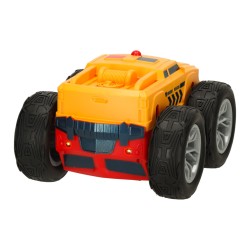 RC Revolt 2 Sided Rescue Racer remote controlled car blue