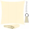 Voile d'ombrage 3,6x3,6m Beige