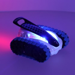 Voiture de piste RC télécommandée REVOLT TG1006 High-Performance Track Racer 2,4 GHz LED Off-Road Range jusqu'à 40m bleu
