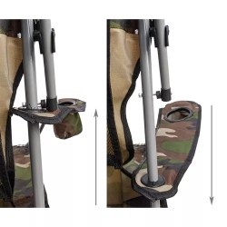 Chaise de pêche &quotPanama&quot camouflage 23672