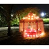 Tente enfant rose Kruzzel 23869