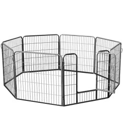 Parc - cage pour animaux 80x80cm Malatec 23769