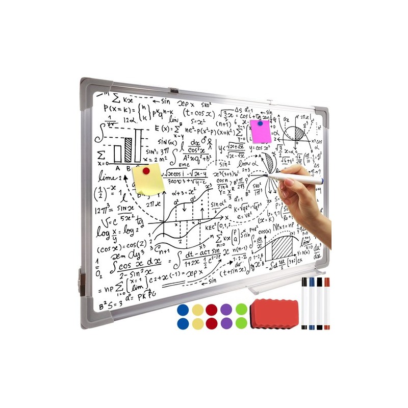 Tableau effaçable à sec 60x90cm Maaleo 24326