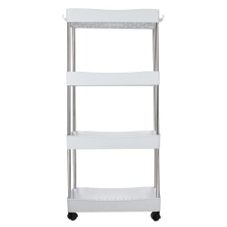 Desserte étagère cuisine/salle de bain sur roulettes Ruhhy 24291