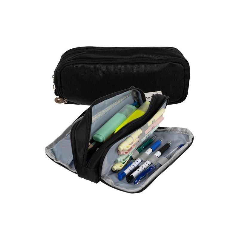 Trousse triple pliable - noir Maaleo 24476
