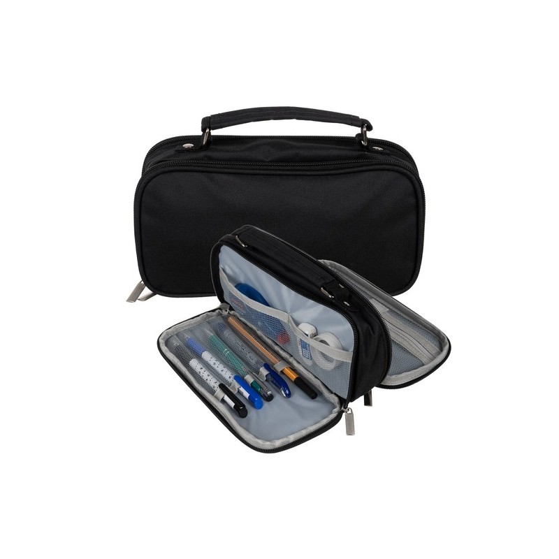 Trousse double pliable - noir Maaleo 24516