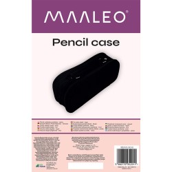 Trousse double pliable - noir Maaleo 24516