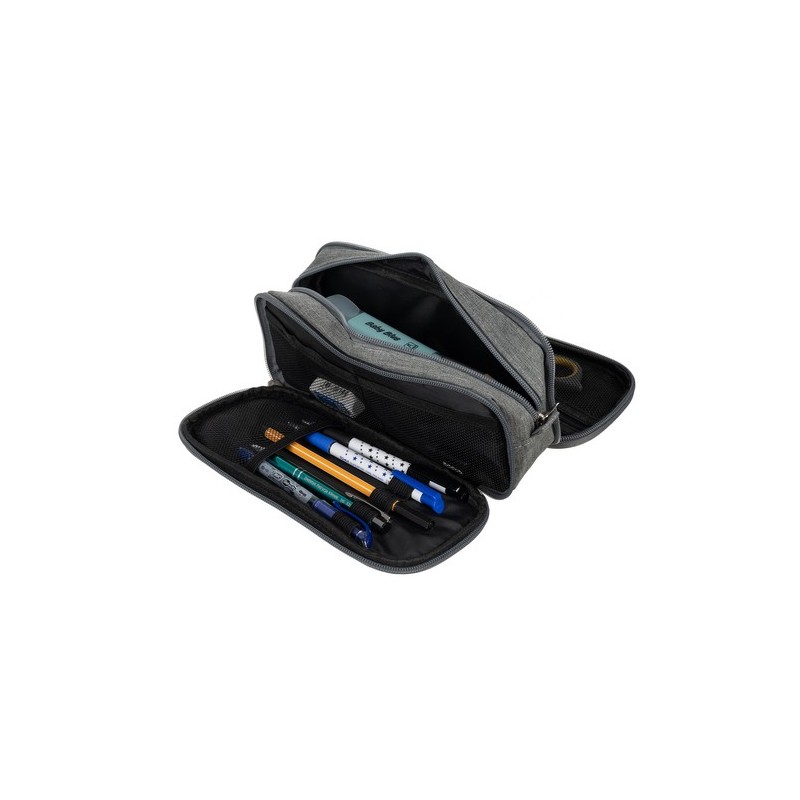 Trousse triple pliable - gris Maaleo 24512