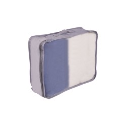 Organisateurs de valises ensemble de voyage 7 pièces accessoires de rangement de vêtements sacs étanches sac à chaussures gris