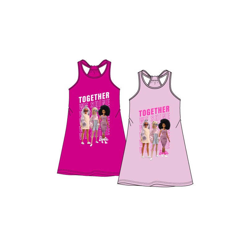 Barbie Shine children's summer dress 4-10 years