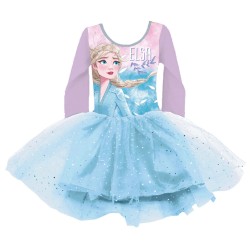 Robe de ballet en tulle pour enfants Disney Frozen Leaf de 2 à 6 ans