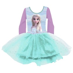 Robe de ballet en tulle pour enfants Disney Frozen Wave 4-8 ans