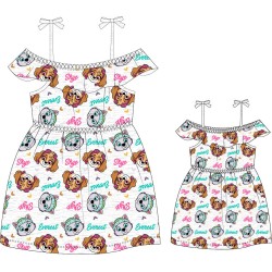 Robe d'été pour enfants Paw Patrol 98-128 cm