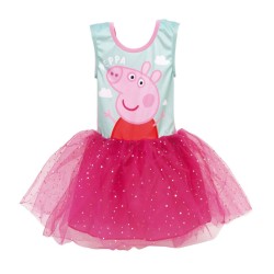 Robe de ballet Peppa Pig Cloud pour enfants de 2 à 6 ans