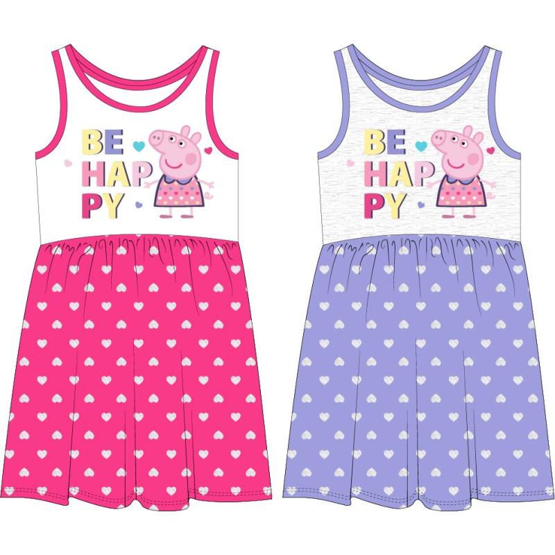 Robe d'été pour enfants Peppa Pig 92-116 cm