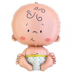 Ballon aluminium Baby Baby 61 cm