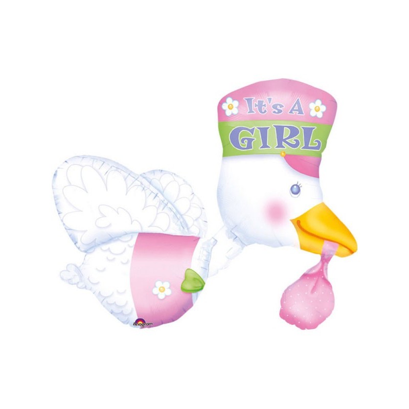 Baby Baby Girl Girl foil balloon 81 cm