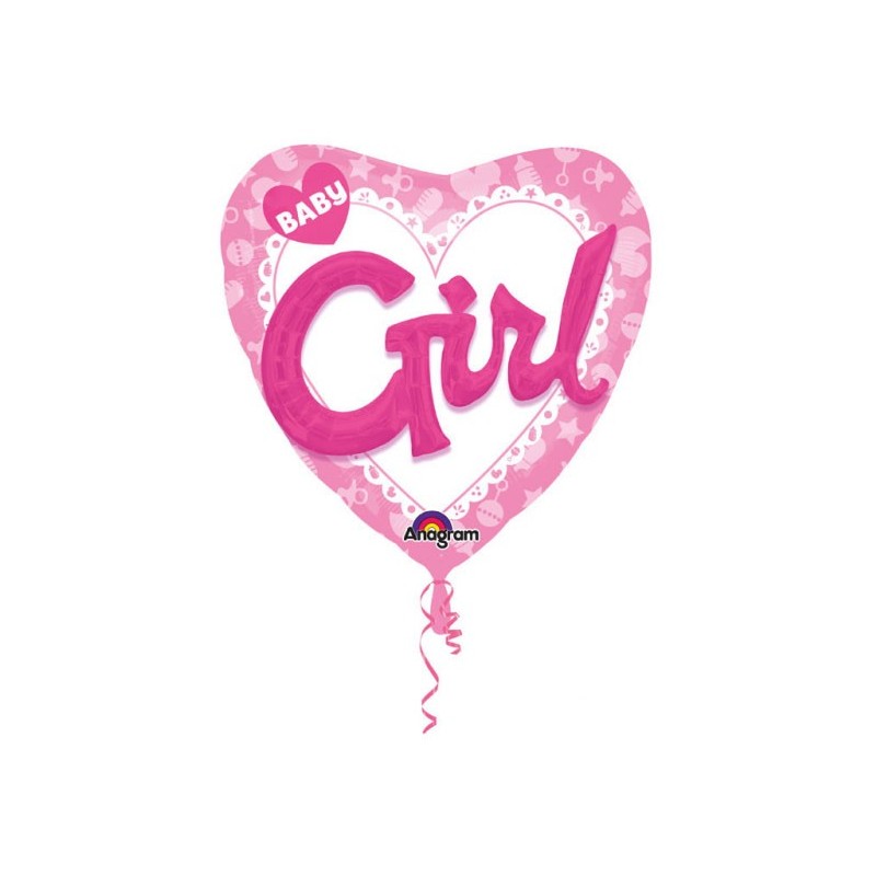 Baby Baby Girl Girl Foil Balloon 91 cm