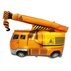 Car Crane Crane Foil Balloon 65 cm