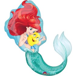 Ballon aluminium Princesse Disney Ariel 86 cm