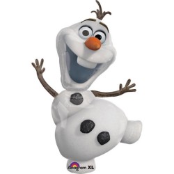 Ballon aluminium Olaf La Reine des Neiges de Disney 104 cm