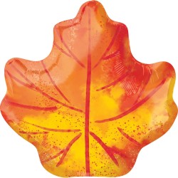 Autumn Fall Maple Leaf i Maple Leaf Foil Balloon 53 cm