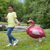 Ballon aluminium flamant rose 83 cm