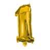 Number Gold Giant Number 1 Foil Balloon 85 cm