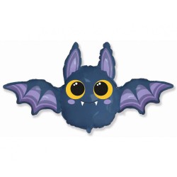 Ballon aluminium effrayant pour chauve-souris d'Halloween 113 cm (WP)