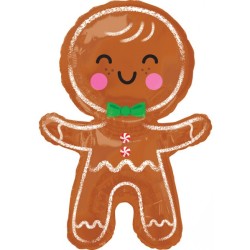 Happy Gingerbread Man Happy Gingerbread Man, foil balloon 78 cm