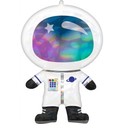 Astronaut Holographic Foil Balloon 76 cm