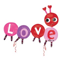 Love Love Foil Balloon 139*106 cm