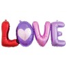 Love Love foil balloon 74x29 cm