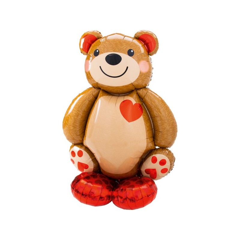 Teddy Bear AirLoonz giant foil balloon 121 cm