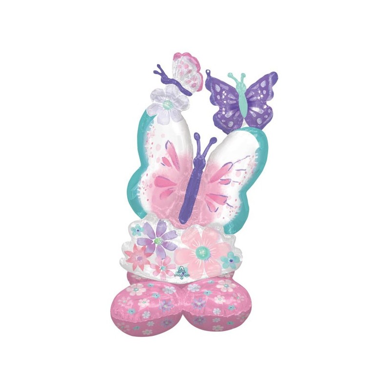 Ballon géant en aluminium Butterfly Flutter AirLoonz 111 cm