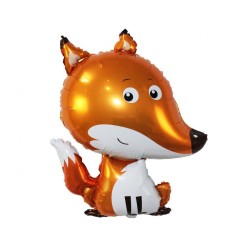 Animals Sitting Fox foil balloon 62 cm