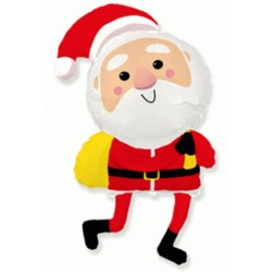 Christmas Santa Claus, Foil Balloon 113 cm