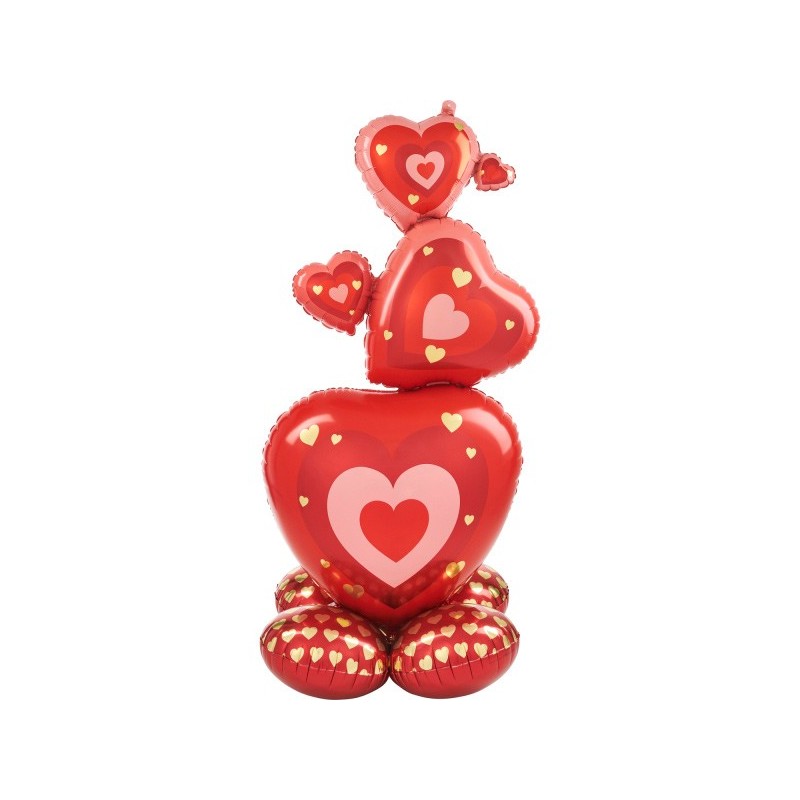 Love Heart AirLoonz Giant Foil Balloon 139 cm