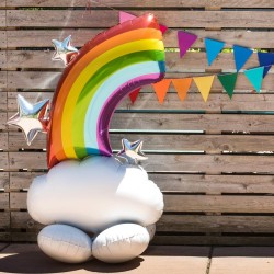 Rainbow AirLoonz Giant Foil Balloon 132 cm