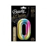 Number Rainbow Rainbow Number 0 Foil Balloon 85 cm