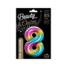 Number Rainbow Rainbow Number 8 Foil Balloon 85 cm