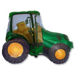 Tracteur Tracteur Vert, Ballon Aluminium 61 cm (WP)