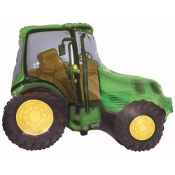 Tractor Green foil balloon 94 cm