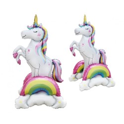 Unicorn Rainbow 3D Foil Balloon 94 cm