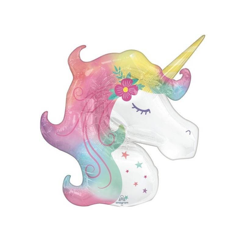 Unicorn 83 cm foil balloon