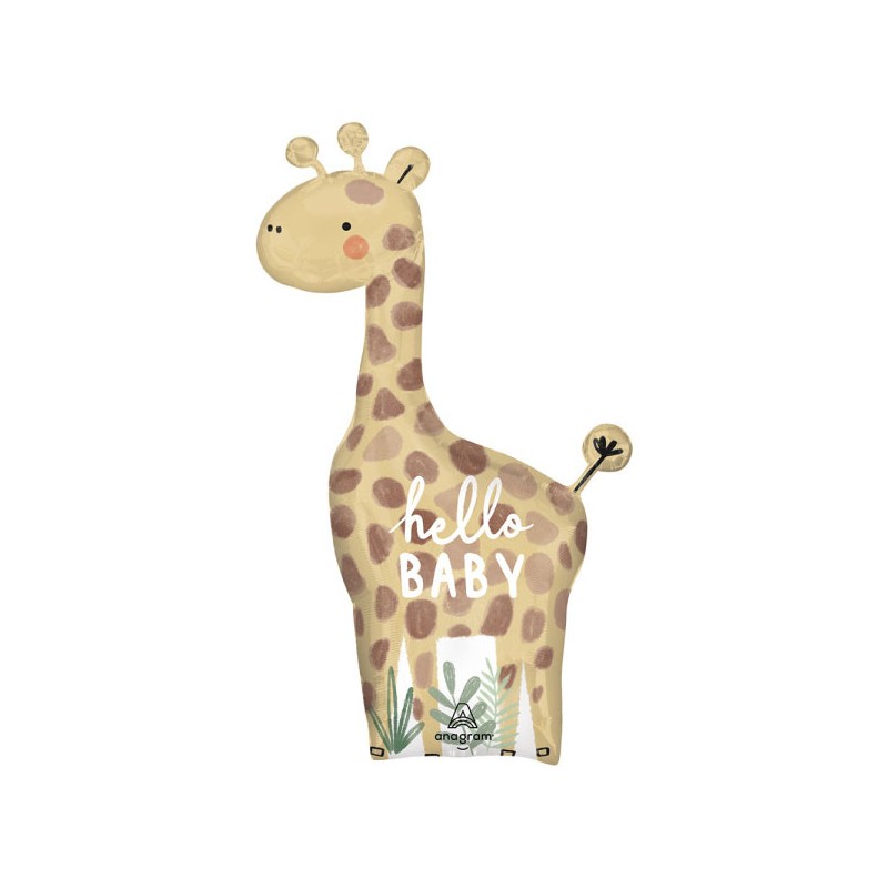 Animals Jungle Giraffe foil balloon 106 cm